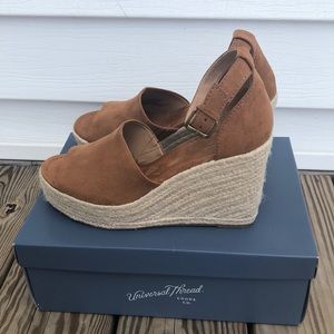 Espadrille Wedge Ankle Strap Sandals